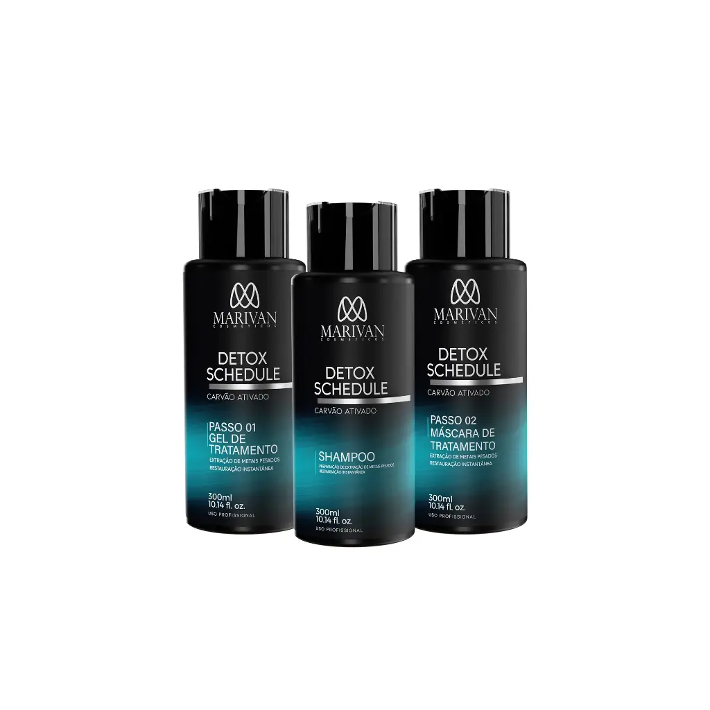 Marivan Detox Schedule Tratamento HC Kit 