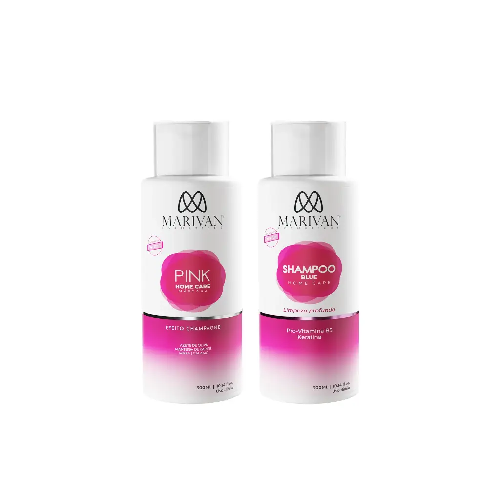 Marivan Pink Shampoo & Toner HC Kit 