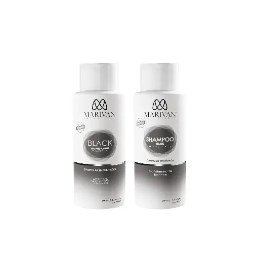 Marivan Black Shampoo & Toner Hc Kit